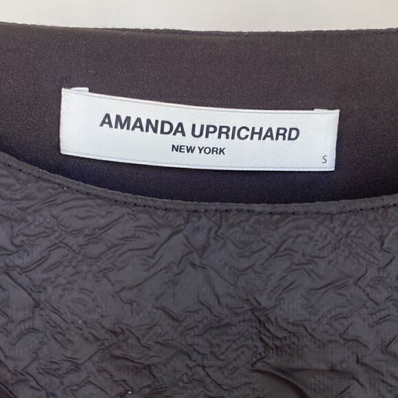 NEW Without Tag Gorgeous Textured Puff Sleeve Top By Amanda Uprichard - Picture 5 of 6